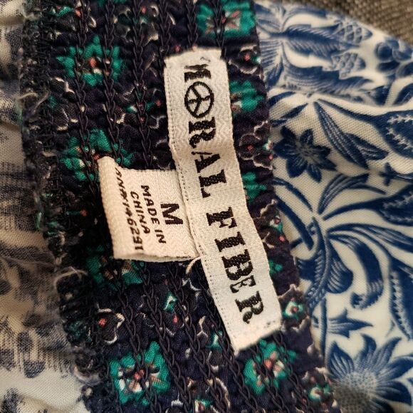 Moral fiber boho off the shoulder dress - Picture 6 of 7